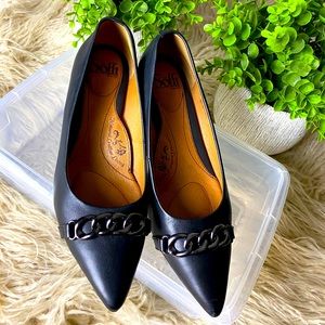 SOFFT black wedges-size 7.5